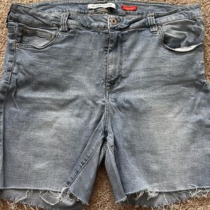Celebrity Pink womans Light Blue Distressed Denim Cutoff Shorts